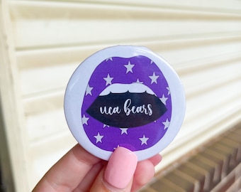 UCA Bears Button, Roll Bears Disco, University of Central Arkansas Pin, UCA, Game Day Button, Football Button,
