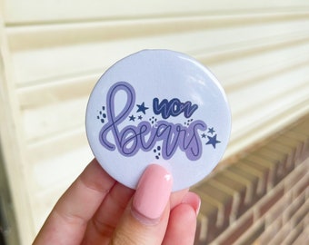 UCA Bears Button, Roll Bears Disco, University of Central Arkansas Pin, UCA, Game Day Button, Football Button,