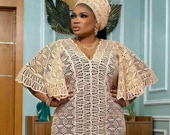 Igbo Igba Nkwu Dress: African Wedding Isiagu Maxi Skirt & Blouse