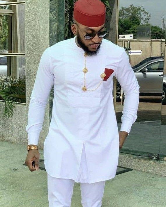 Buy African Mens Clothing Dashiki Outfits Attire for Groomsmen Wears Family Matching Suits Embroidery Wedding Dresses With Caps and Gele Online in India Etsy