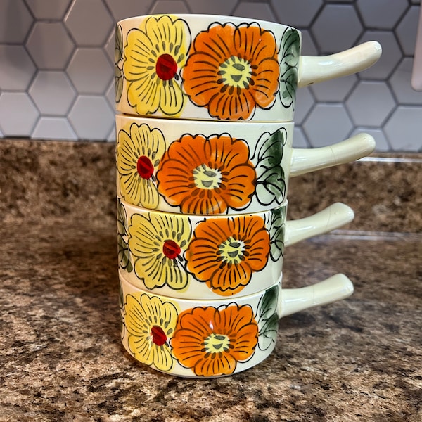 Stackable Soup Bowls Etsy