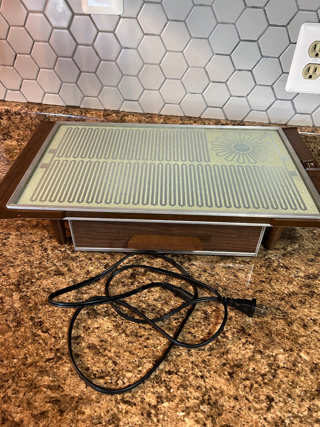 Vintage Salton Hot Plate With Drawer Etsy