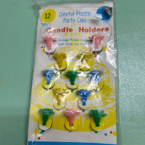 Plastic Candle Holders Etsy