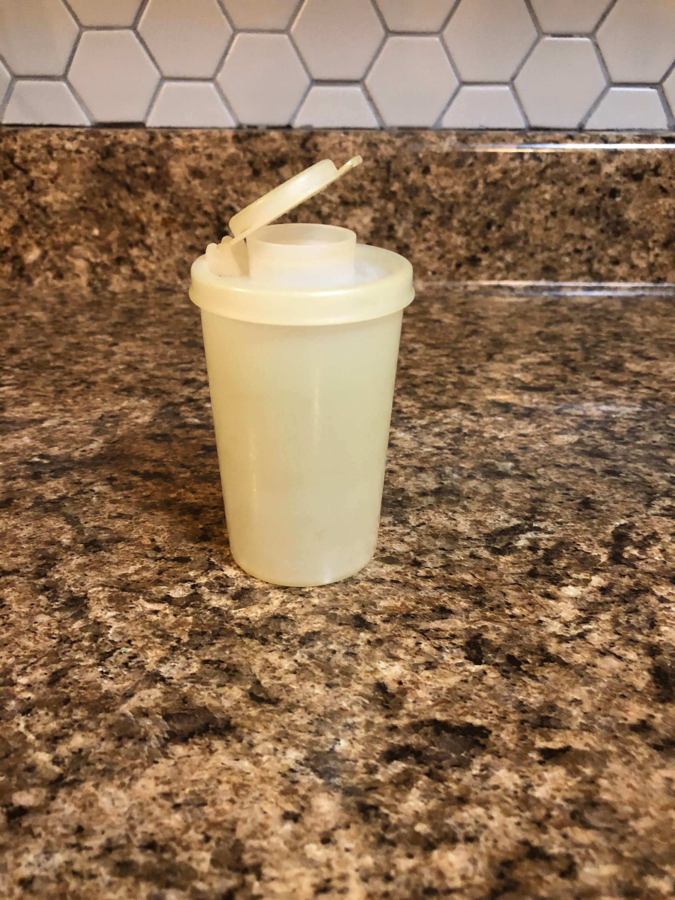 Vintage Tupperware Small Tupper Cup 6 Ounce Spice Storage Etsy