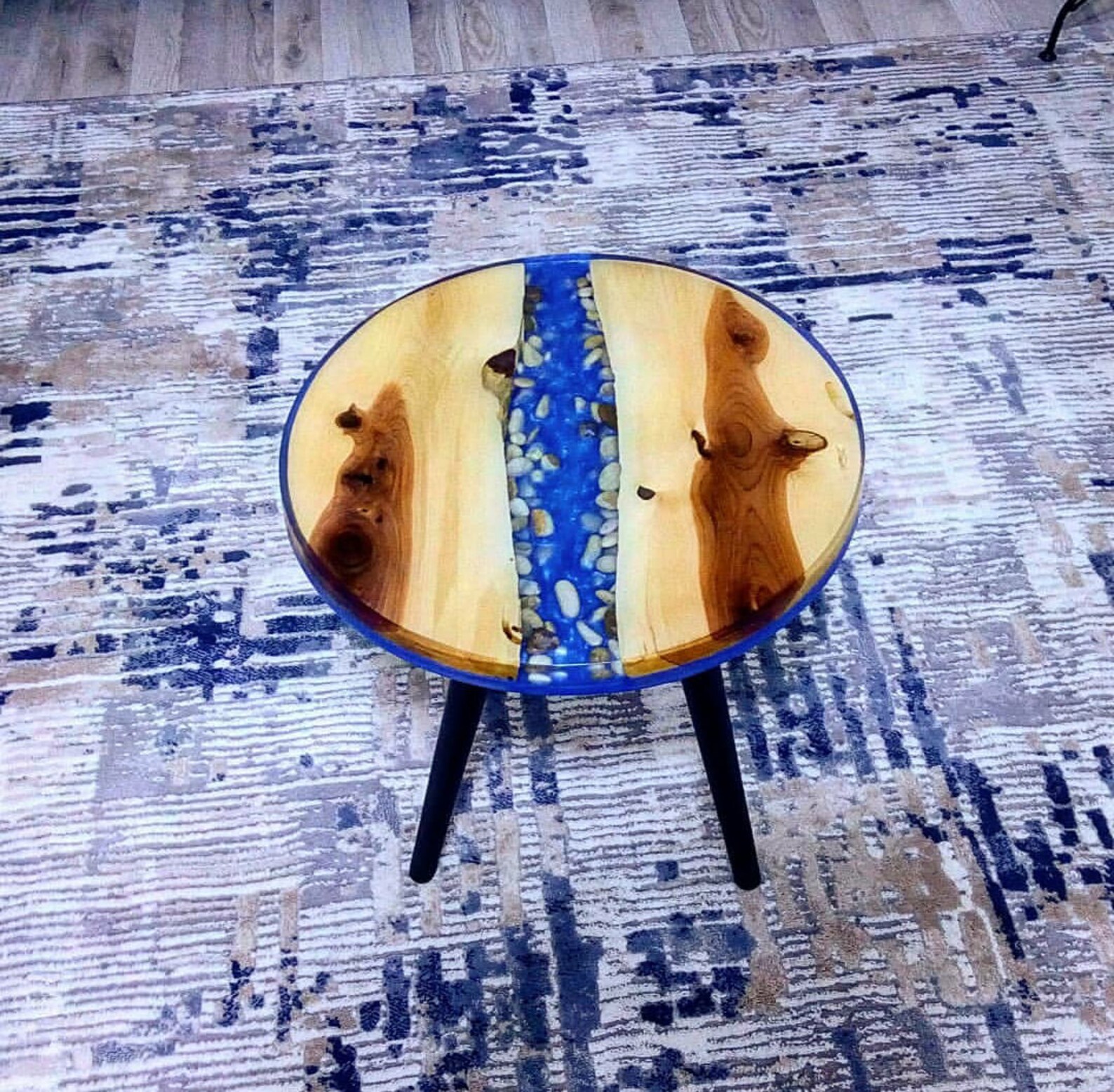 Epoxy Coffee Table Epoxy Resin Juniper Wood Natural Tree Etsy