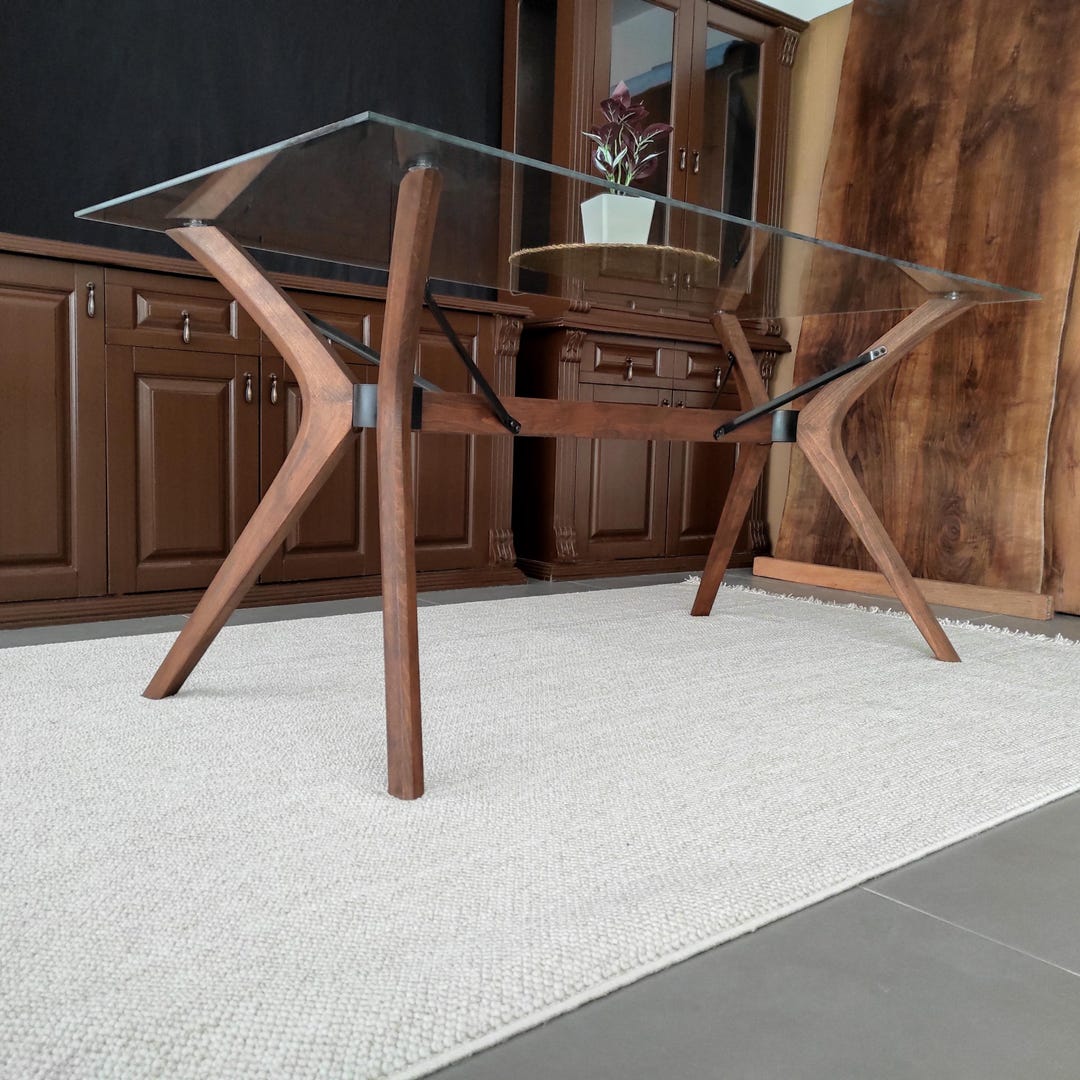 Dining Table Legs, Glass Table Top Base, Table Base for Glass Top