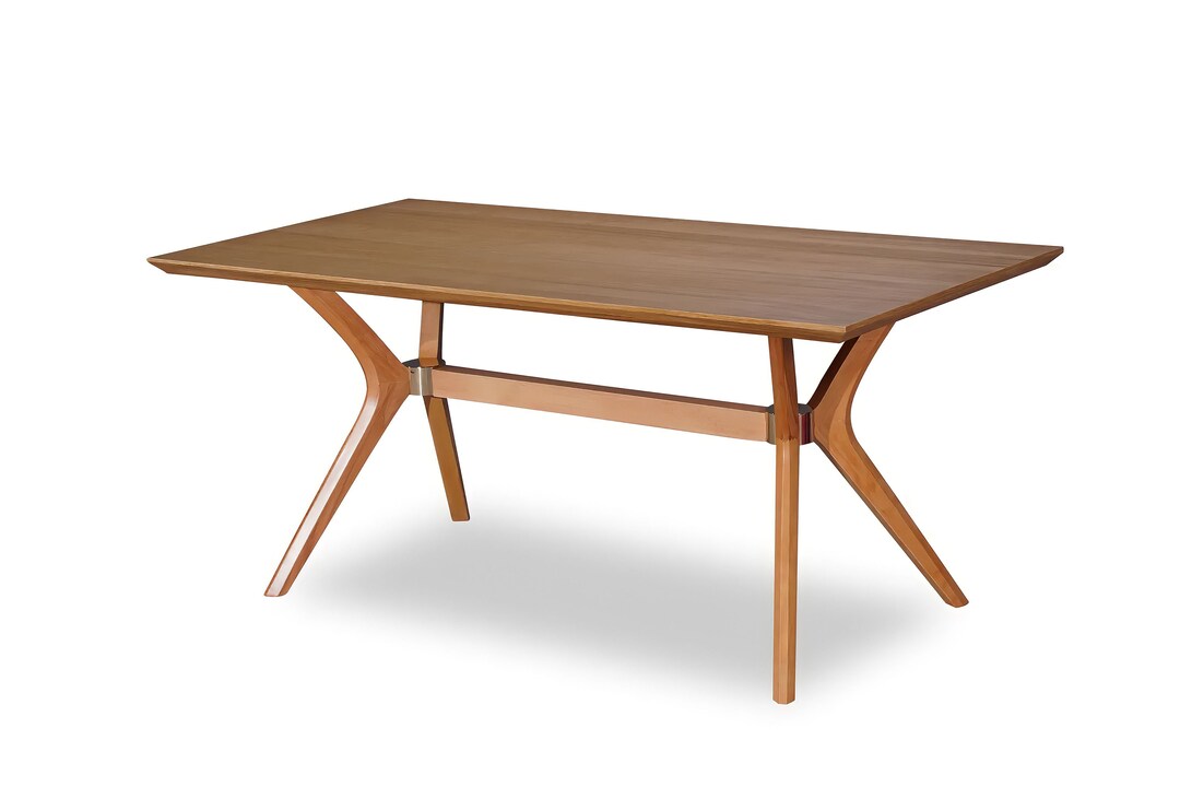 Wood Dining Table Kitchen Table Office Desk Handcrafted Etsy