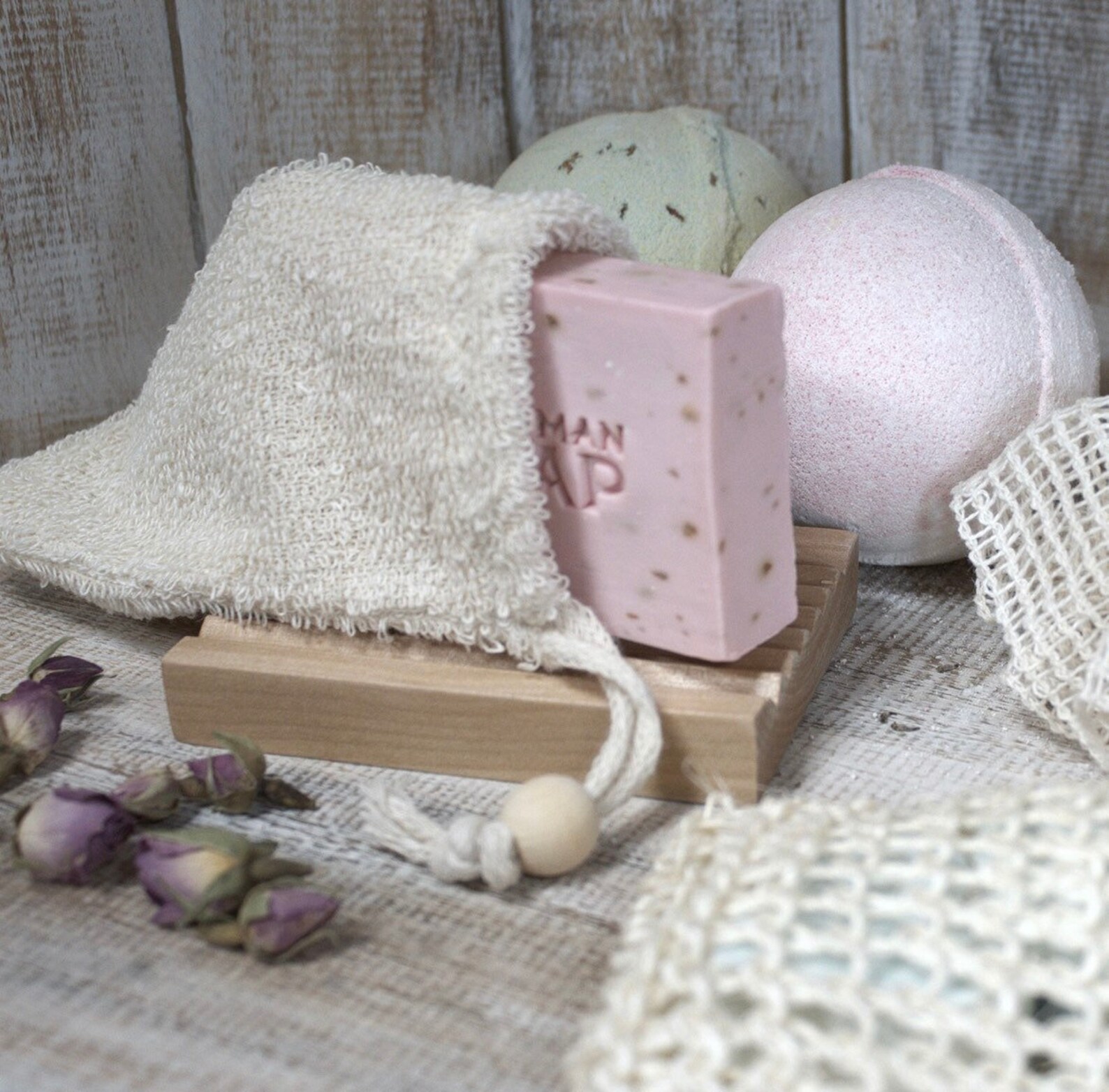 Super soft bamboo soap saver bag accessories soap bag Etsy