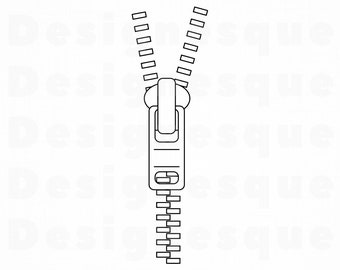 Download Zipper svg | Etsy