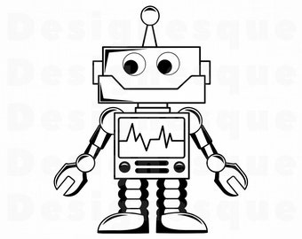 Download Robot Svg Etsy