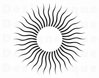Sun Svg Cricut Etsy
