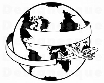 Globe svg Etsy Globe svg Etsy