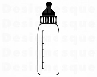 Download Baby bottle clipart | Etsy