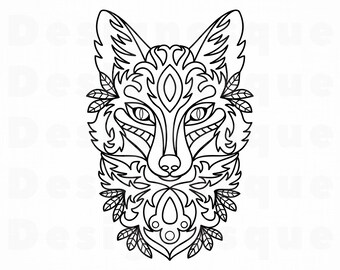 Download Tribal Fox Svg Etsy