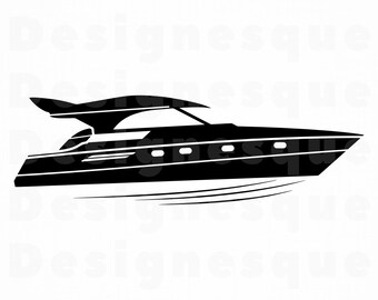 Yacht Svg Etsy