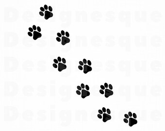 Download Dog paw svg | Etsy