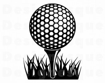 Golf Ball Svg Etsy