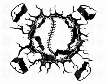 Download Exploding Baseball Etsy