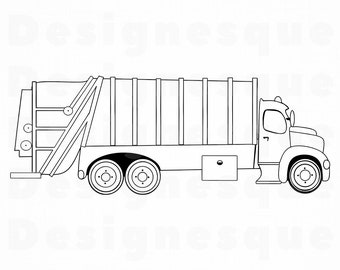 Free Free Garbage Truck Svg 110 SVG PNG EPS DXF File