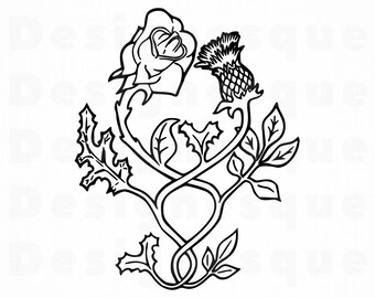 Thistle And Rose Etsy