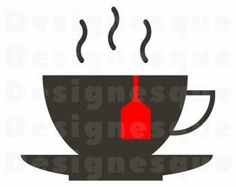 Download Svg 3d Tea Cup Etsy