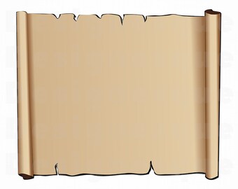 parchment scroll etsy