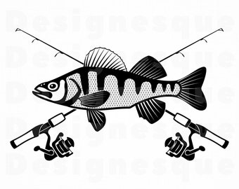 Download Perch Fishing Svg Etsy