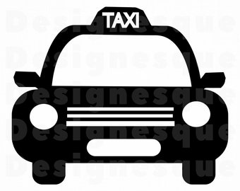 Download Free Taxi Svg Etsy PSD Mockup Template