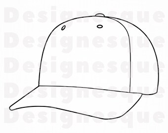 Download Svg Baseball Hat Etsy