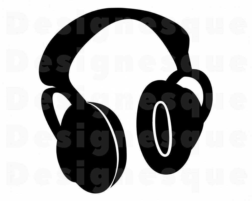 Headphones 6 SVG Headphones SVG Headset Svg Headphones Etsy
