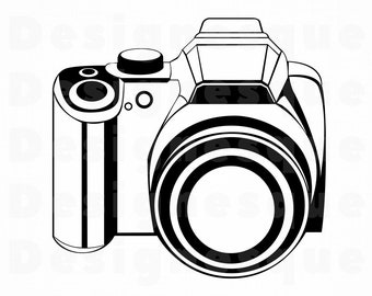 Camera Outline Svg Etsy France Camera Outline Svg Etsy France