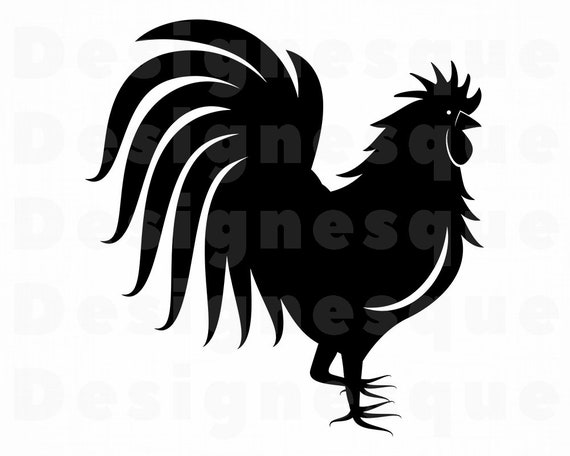 Download Rooster Svg Rooster Clipart Rooster Files For Cricut Etsy