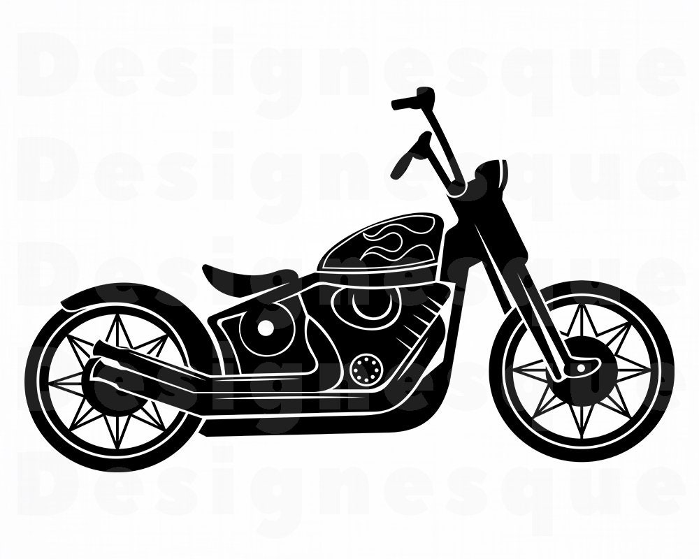 Motorcycle 4 Svg Motorcycle Svg Motor Bike Svg Motorcycle Etsy