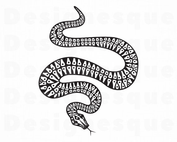 Snake SVG Serpent Svg Snake Clipart Snake Files for Cricut | Etsy
