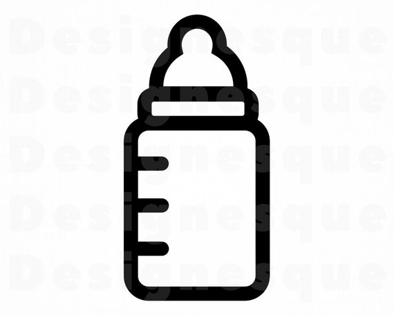 Download Baby Bottle 2 Svg Baby Bottle Svg Baby Bottle Clipart Baby Etsy