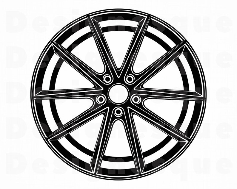 Car Rim SVG Wheel Svg Tire Svg Body Shop Svg Car Wheel Etsy