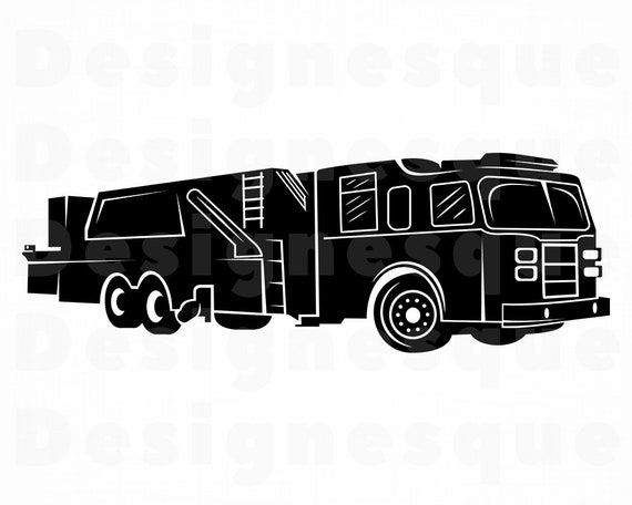 Download Fire Truck 14 Svg Firetruck Svg Fire Engine Svg Fire Truck Etsy