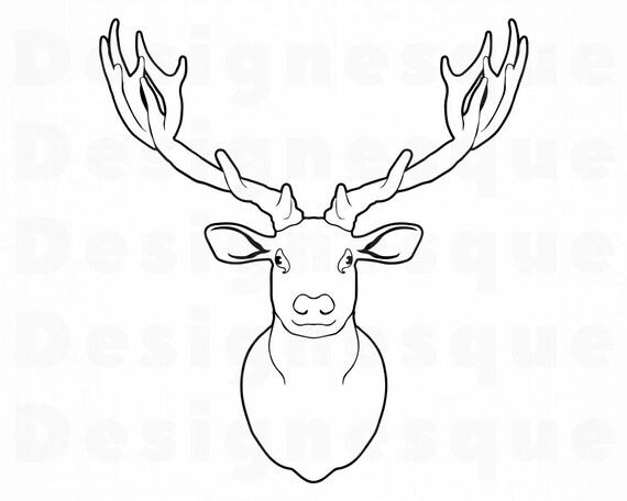 Deer Winter Svg