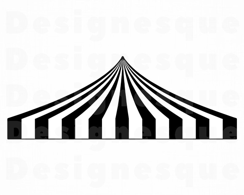 Download Circus Tent 6 SVG Circus Tent Svg Circus Tent Clipart | Etsy