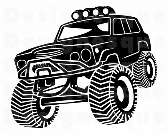 Free Free Monster Truck Svg Etsy 731 SVG PNG EPS DXF File