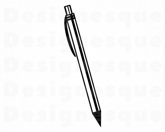Pen 6 SVG Pen Svg Writing Svg School Svg Pen Clipart Pen | Etsy