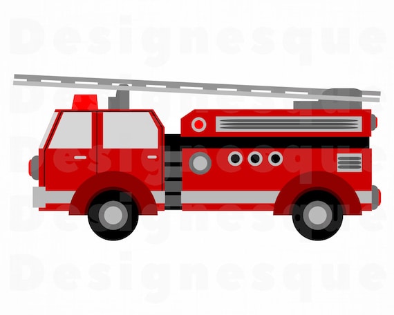 Free Free 128 Red Fire Truck Svg SVG PNG EPS DXF File