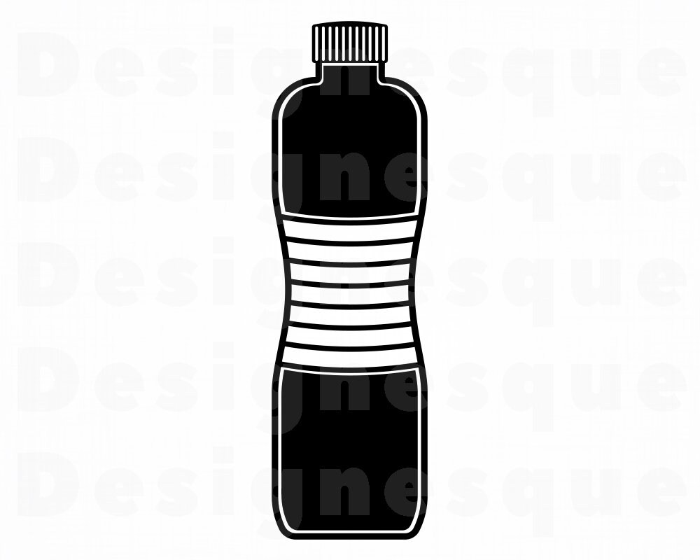 Download Bottle 4 Svg Water Bottle Svg Soda Bottle Svg Bottle Etsy