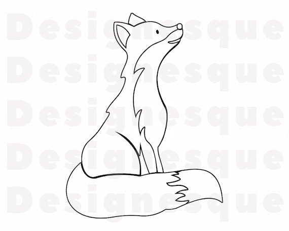 Featured image of post Fox Clipart Outline Eps 10 full vector jpeg high resolution 300 dpi