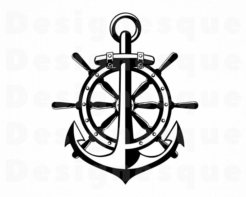 Download Nautical SVG Anchor Nautical Clipart Nautical Files for | Etsy
