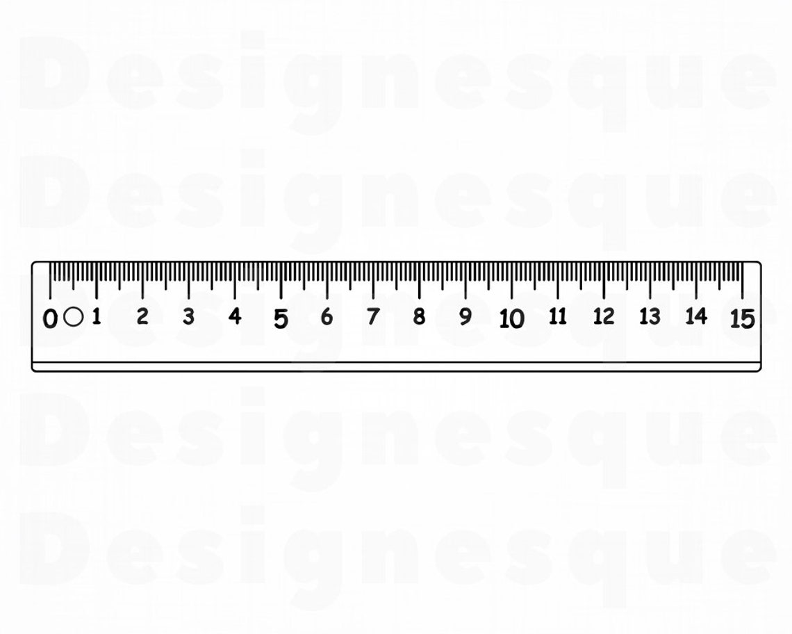 Ruler Inches 2 Svg Ruler Svg Math Svg Ruler Clipart Ruler Etsy Images