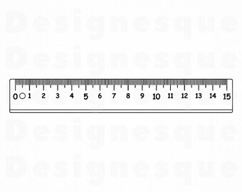 ruler clipart etsy