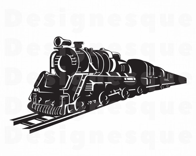 Download Train 15 SVG Train Svg Steam Engine Locomotive Train | Etsy