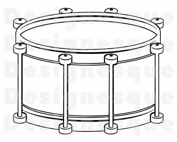 Featured image of post Drum Clipart Outline Coloring page outline of cute puppy in box