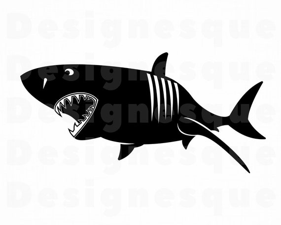 Download Shark 4 Svg Shark Svg Shark Clipart Shark Files For Etsy